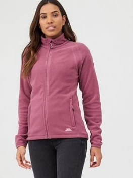 Image of Trespass Nonstop Full Zip Fleece - Mauve , Mauve, Size 2XL, Women
