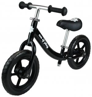 Image of Ace of Play Balance Bike Black.