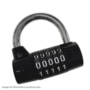 Image of Rolson 5 Digit Long Shackle Combination Padlock