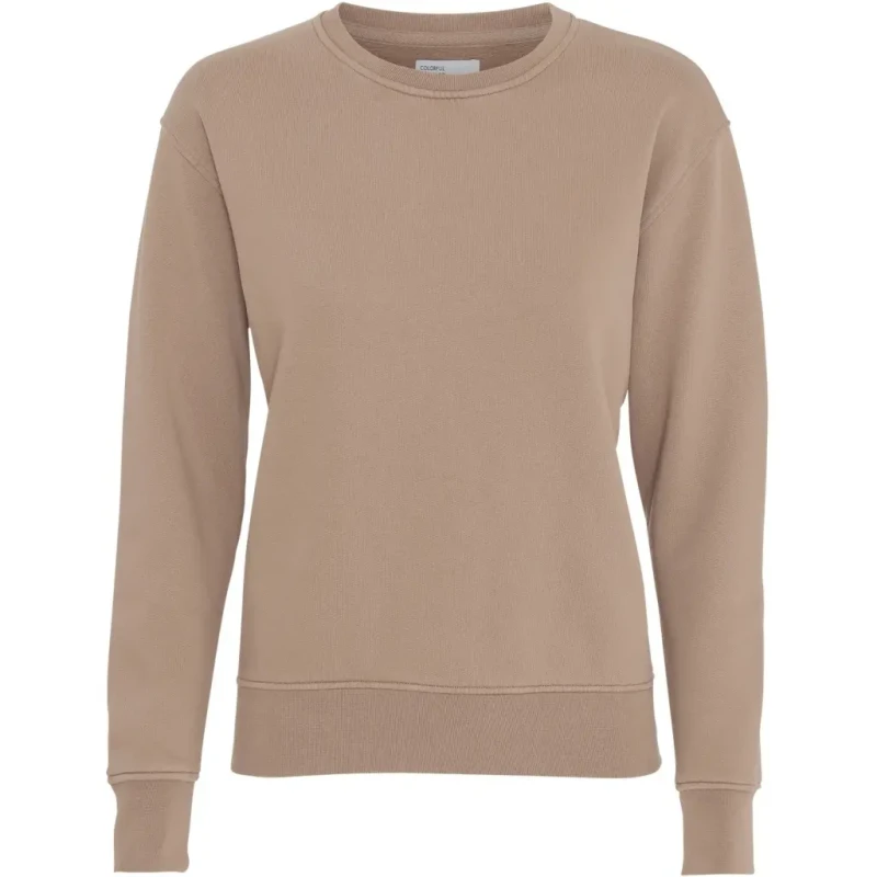 Image of Colorful Standard Womens round neck sweater Colorful Standard Classic Organic desert khaki Beige Female M