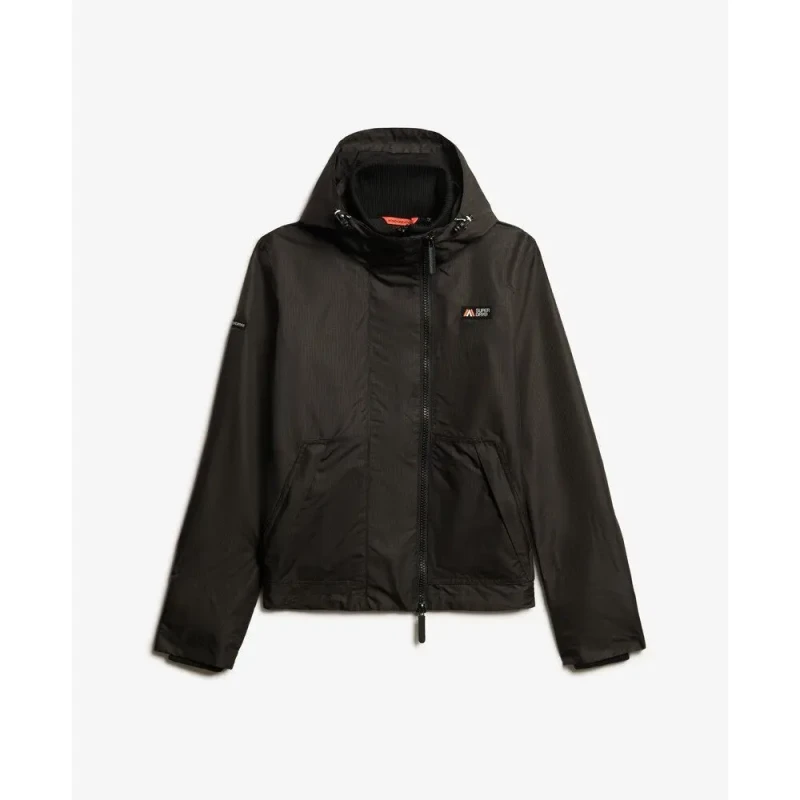 Image of Superdry Womens windbreaker Superdry Mtn Noir Female L