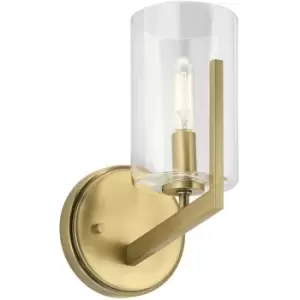 Image of Quintiesse Kichler Nye Wall Lamp Brushed Natural Brass