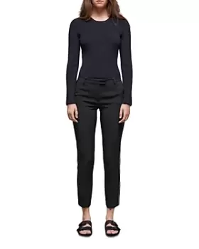 Image of The Kooples Rhinestone Tapered Leg Pants