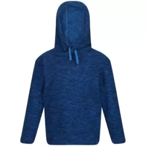 Image of Regatta Boys Keyon Stripe Fleece Hooded Drawcord Warm Hoodie 9-10 Years - Chest 69-73cm