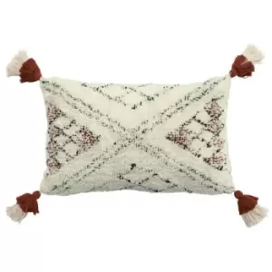 Image of Furn Atlas Cushion Cover (One Size) (Brick Red) - Brick Red