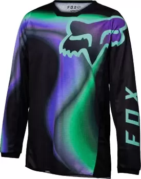 Image of FOX 180 Toxsyk Kids Motocross Jersey, Black Size M black, Size M