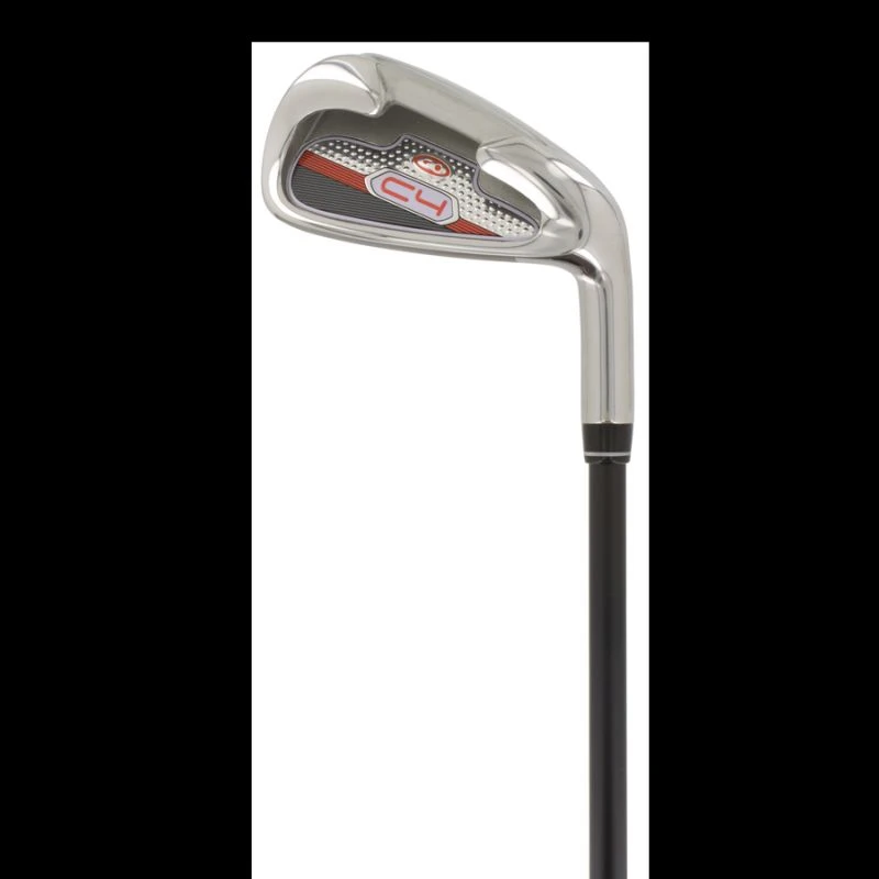 Image of Go Mens C4 Cavity #6 Iron Left Handed Graphite in Silver Silver Male
