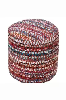 Image of Chindi Design Circular Bean Filled Pouffe
