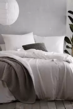 Image of Aspect Cotton Linen Blend Duvet Set