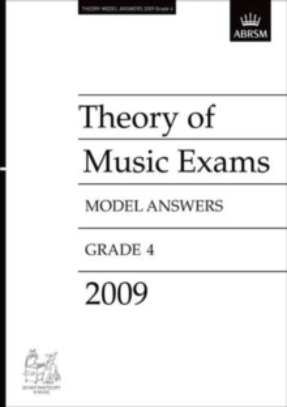 Image of Theory of Music Exams Model Answers : Grade 4- 2009 Book