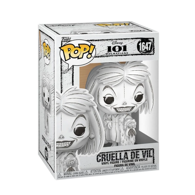 Image of AJ Toys & Books Funko Disney POP! Vinyl Figure Sketched - Cruella De Vil