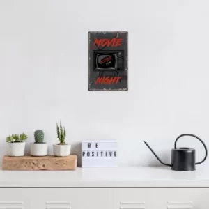 Image of Cinema 11 Multicolor Decorative Metal Wall Accessory