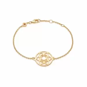 Image of Daisy London Jewellery Sacral Chakra Chain Bracelet 18Ct Gold Plate