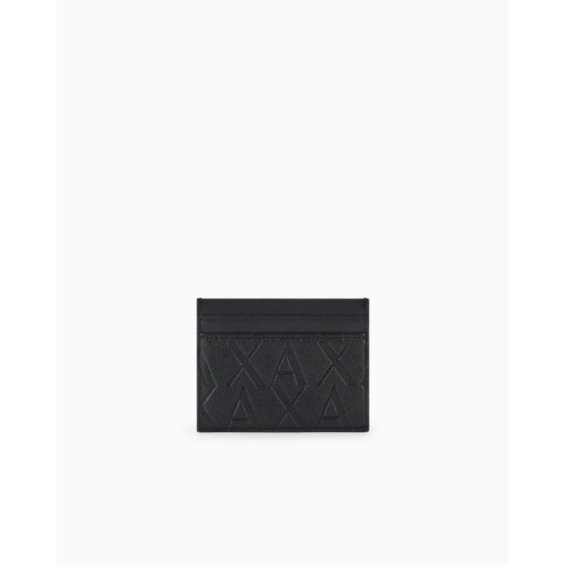 Image of Armani Exchange Mens Card Holder Black UC001 male One Size