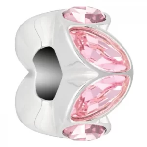 Image of Chamilia Rose Crystal Accent Reflections Charm
