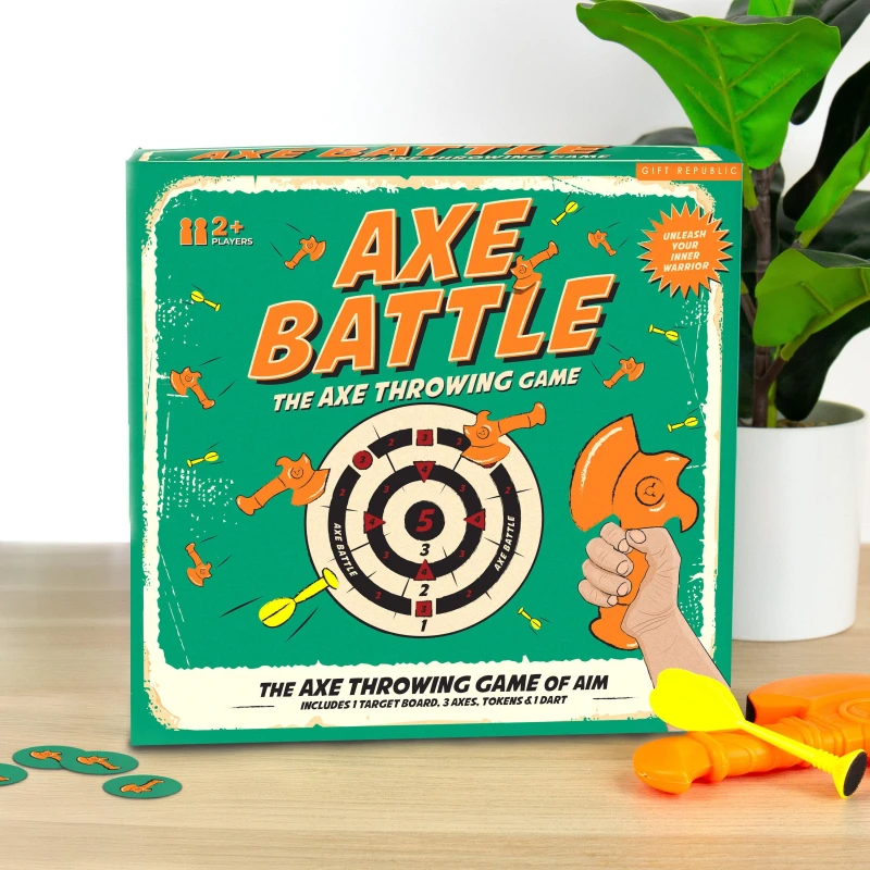 Image of Gift Republic AXE BATTLE GAME - The Axe throwing Game Multi unisex One Size