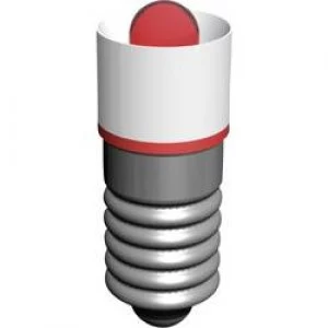 Image of LED bulb E5.5 Red 18 V AC Signal Construct MEDE5503