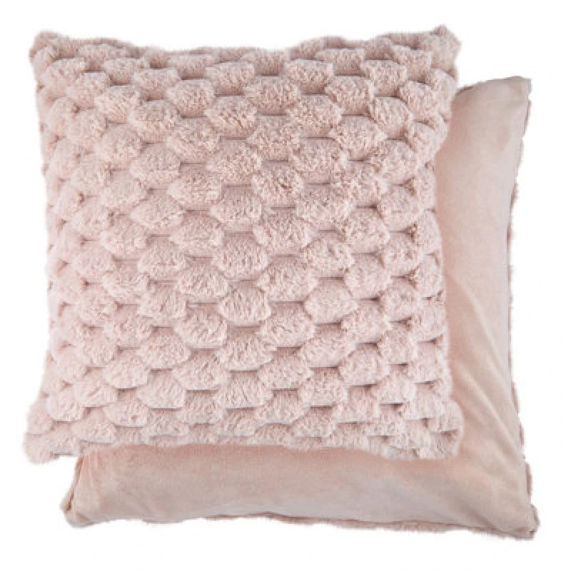 Image of New Edge Blinds Leah Collection Deluxe Cushion Cover in Pink Size: 43cm x 43cm Pink Unisex 43cm x 43 cm