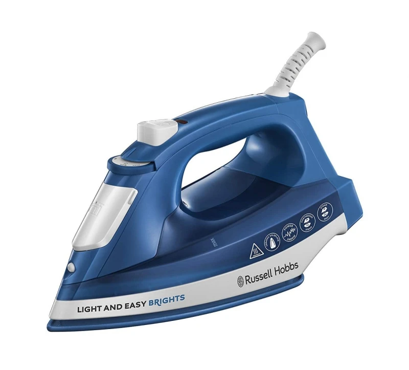 Image of Russell-Hobbs 2400Watts Steam Iron Vertical Steam Sapphire 24830 LIGHT EASY BrightS