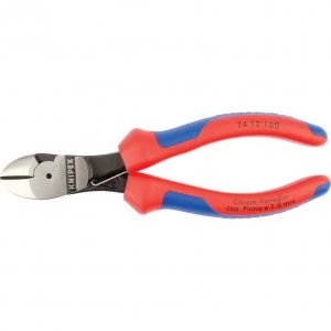 Image of Knipex High Leverage Diagonal Side Cutters with Return Spring 160mm
