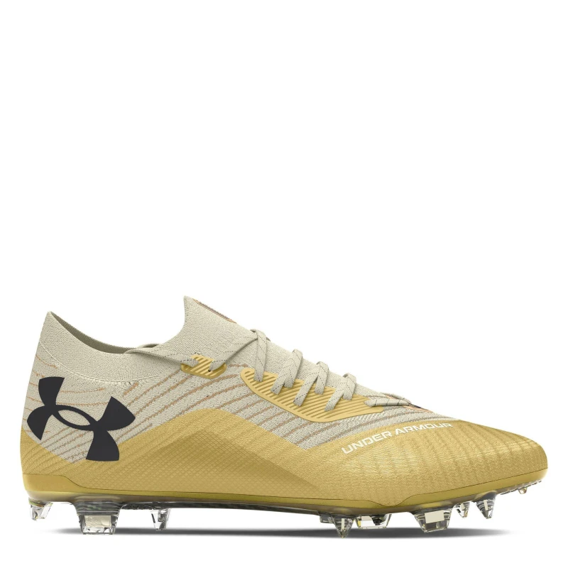 Image of Under Armour Mens UA Shadow Elite 2.0 Firm Ground Football Boots White male 7 (41)