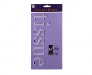 Image of Creative Tissue Paper Pack of 10 Lilac