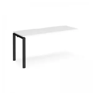 Image of Adapt add on unit single 1600mm x 600mm - Black frame and white top