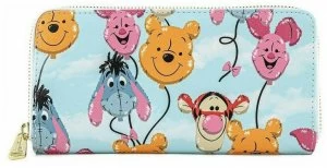 Image of Winnie the Pooh Loungefly - Balloon Friends Wallet multicolour