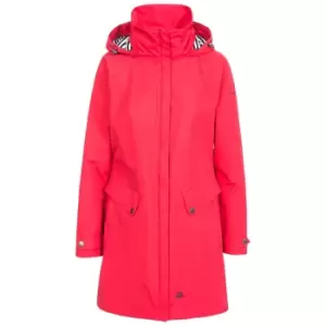 Image of Trespass Womens/Ladies Rainy Day Waterproof Jacket (M) (Red)