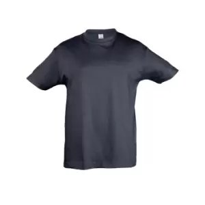 Image of SOLS Kids Regent Short Sleeve T-Shirt (12yrs) (Navy)