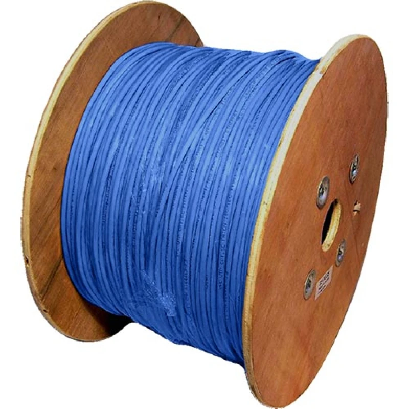 Image of Cablenet Cat6 Blue U/UTP PVC 24AWG Stranded Patch Cable 500m Reel