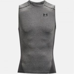 Image of Urban Armor Gear Heat Gear Armour Compression Sleeveless Tee - Carbon Heather