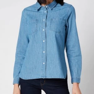 Image of Barbour Womens Tynemouth Shirt - Authentic Wash - UK 10