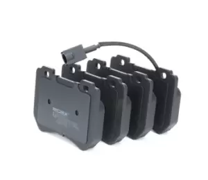 Image of RIDEX Brake pad set 402B0455 Brake pads,Brake pad set, disc brake ALFA ROMEO,159 Sportwagon (939),159 (939),Brera (939_),SPIDER (939)
