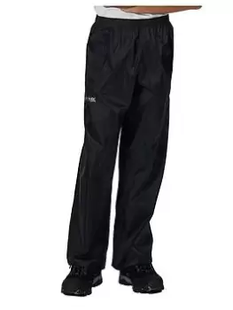 Image of Regatta Kids Stormbreak Overtrousers - Navy, Size 3-4 Years