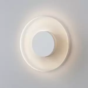 Image of Halftone 600 Integrated LED Strip Wall Lamp Matt White