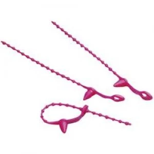 Image of Cable tie 130 mm Red Spring toggle KSS 541740