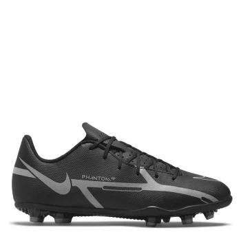 Image of Nike Phantom GT Club Junior FG Football Boots - Black/IronGrey
