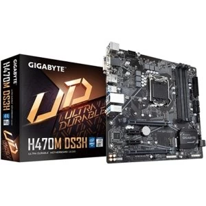 Image of Gigabyte H470M DS3H Intel Socket LGA1200 H5 Motherboard
