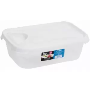 Image of Wham Rectangular Food Storage White 4.5ltr - 12376
