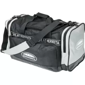 Image of Weatherbeeta Duffle Bag (L) (Black/Silver) - Black/Silver