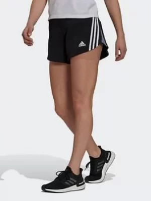 Image of adidas Sportswear Colorblock Shorts, Black, Size 2XL, Women