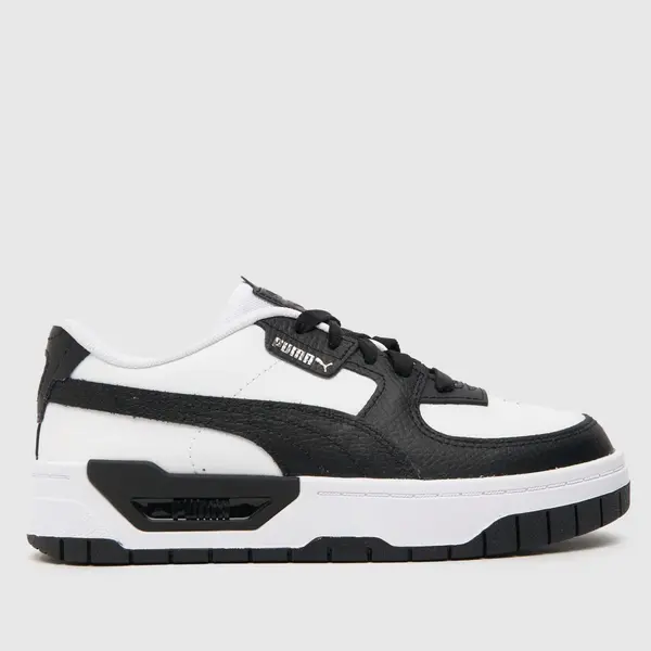 Image of PUMA white & Black cali dream Junior trainers