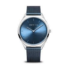 Image of Bering Blue 'Ultra Slim' Watch - 17039-307