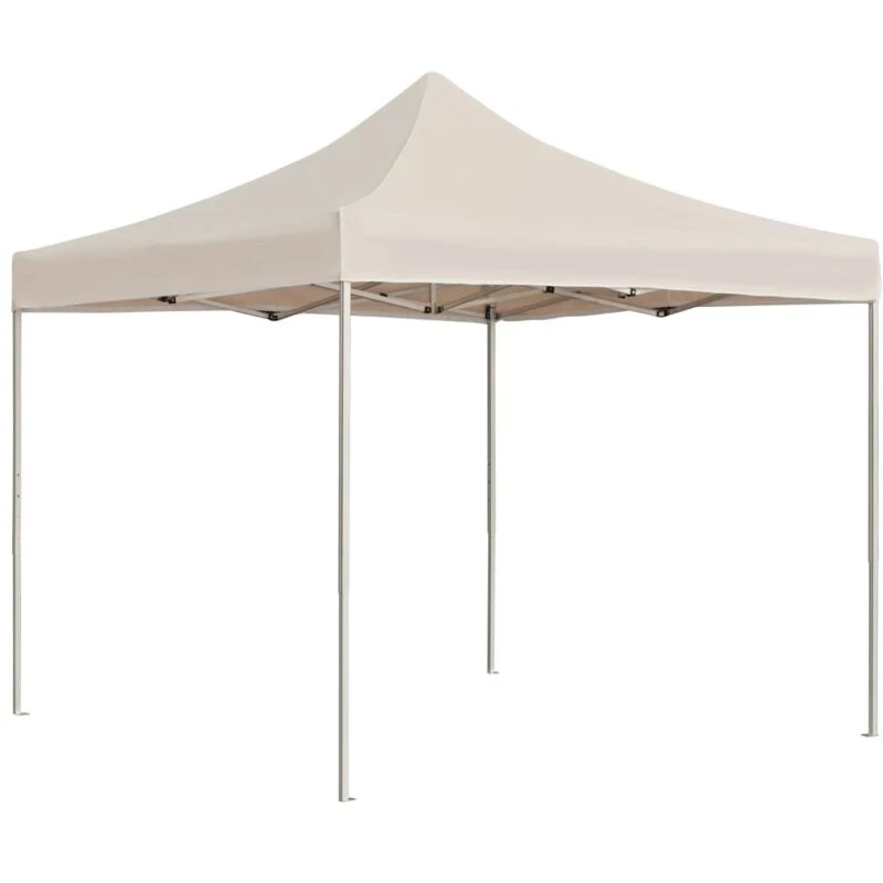 Image of VIDAXL Professional Folding Party Tent Aluminium 2x2 m Cream Vidaxl 8719883814186