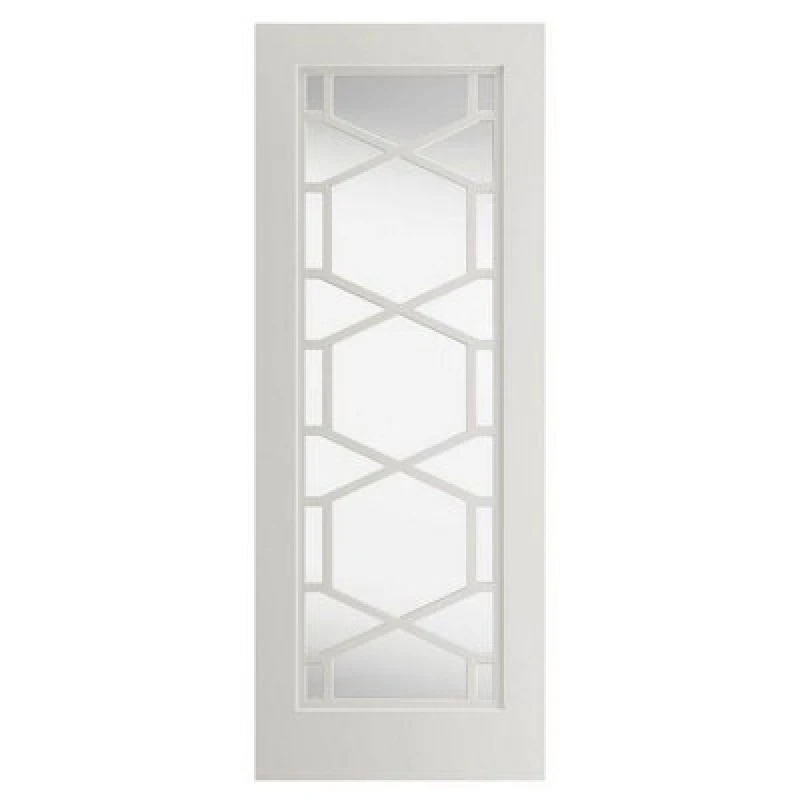 Image of JB Kind Doors Quartz Glazed White Internal Door