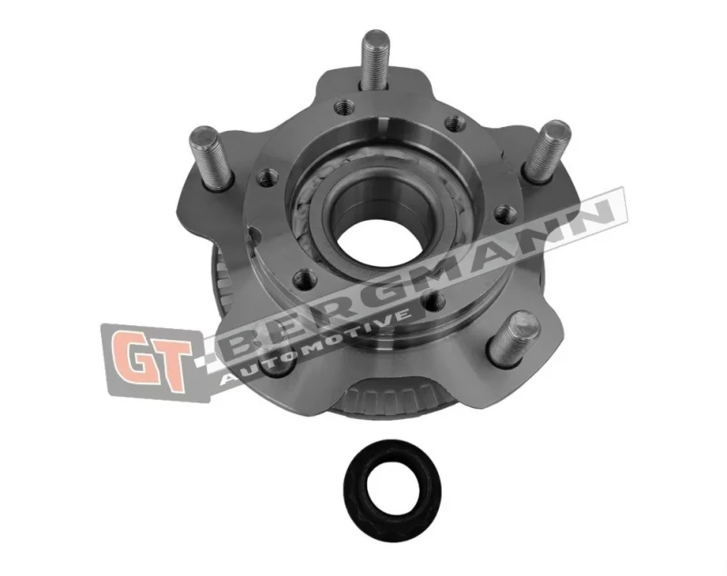 Image of GT-BERGMANN GT24-127 Wheel bearing kit with lock nut, with ABS sensor ring Wheel Bearing Kit (654)