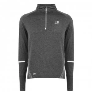 Image of Karrimor X Lite Running Top Mens - Dark Grey Marl