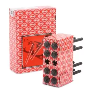 Image of ELRING Cylinder Head Bolt Kit 124.810 Bolt Kit, cylinder head SMART,CITY-COUPE (450),CABRIO (450),FORTWO Coupe (450),ROADSTER (452)