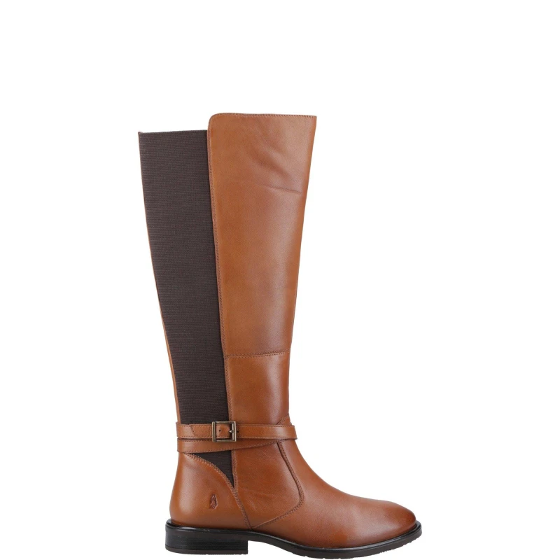 Image of Hush Puppies Victoria Long Boots - Brown Brown 6